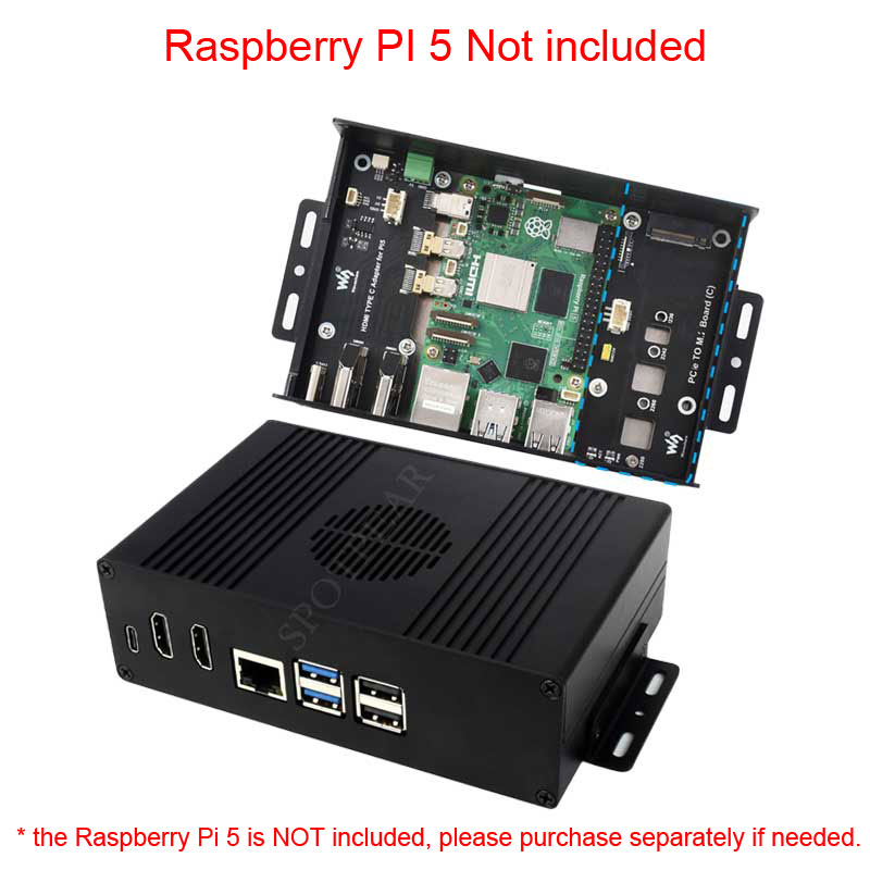 Raspberry Pi 5 Box Case Kit-C  - Argon One V3 M.2 Nvme Case 评论和价格